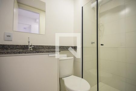 Banheiro de kitnet/studio à venda com 1 quarto, 19m² em Jardim das Vertentes, São Paulo