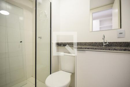 Banheiro de kitnet/studio à venda com 1 quarto, 20m² em Jardim das Vertentes, São Paulo