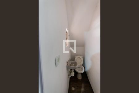 Banheiro da Suíte 1 de casa à venda com 2 quartos, 120m² em Parque Capuava, Santo André