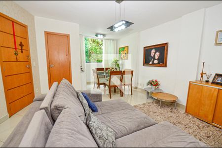 Sala de apartamento à venda com 3 quartos, 126m² em Ipiranga, Belo Horizonte