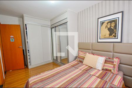 Quarto1 -suite de apartamento à venda com 3 quartos, 126m² em Ipiranga, Belo Horizonte