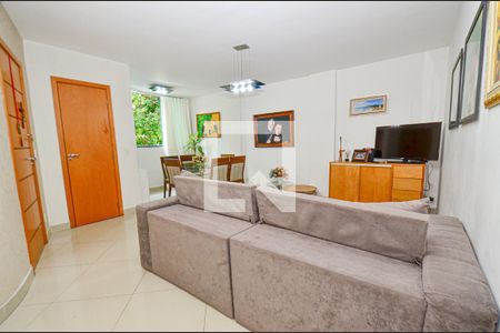 Sala de apartamento à venda com 3 quartos, 126m² em Ipiranga, Belo Horizonte