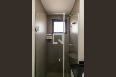 Banheiro de kitnet/studio para alugar com 1 quarto, 30m² em Bom Retiro, São Paulo