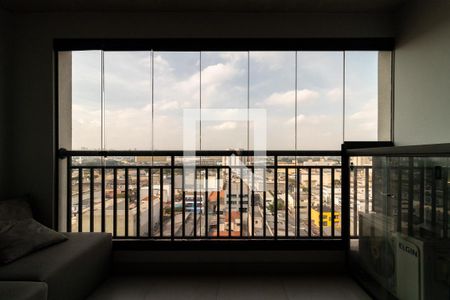 Vista da Varanda de kitnet/studio para alugar com 1 quarto, 30m² em Bom Retiro, São Paulo