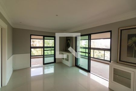 Sala de apartamento para alugar com 4 quartos, 387m² em Jardim Fonte do Morumbi, São Paulo