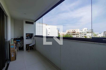 Varanda de apartamento à venda com 3 quartos, 122m² em Recreio dos Bandeirantes, Rio de Janeiro