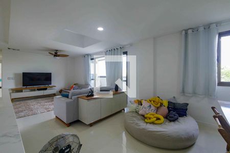 Sala de apartamento à venda com 3 quartos, 122m² em Recreio dos Bandeirantes, Rio de Janeiro