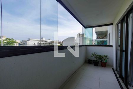 Varanda de apartamento à venda com 3 quartos, 122m² em Recreio dos Bandeirantes, Rio de Janeiro