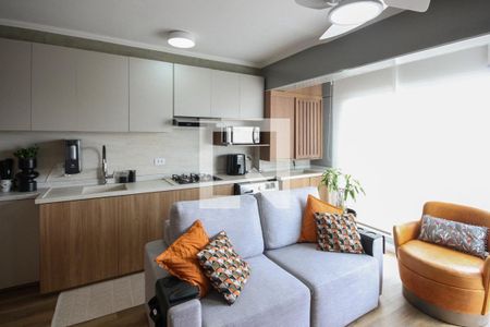 Sala/Cozinha de apartamento à venda com 1 quarto, 31m² em Parque da Vila Prudente, São Paulo