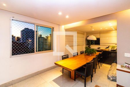 Sala de apartamento à venda com 4 quartos, 115m² em Cidade Nova, Belo Horizonte
