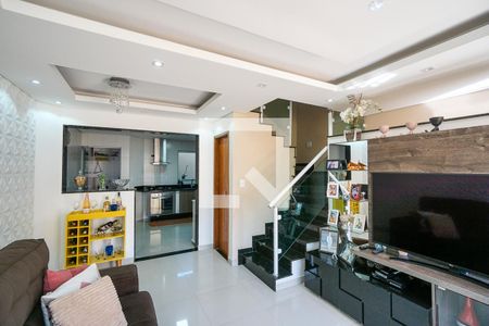 Sala de casa de condomínio à venda com 3 quartos, 125m² em Vila Carrao, São Paulo