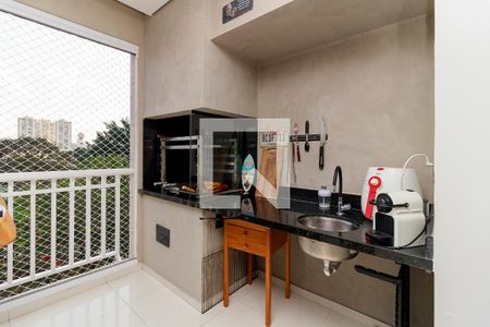 Sala - Varanda de apartamento à venda com 3 quartos, 154m² em Jardim Caravelas, São Paulo