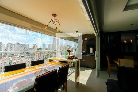 Varanda gourmet de apartamento à venda com 3 quartos, 133m² em Parque São Jorge, São Paulo