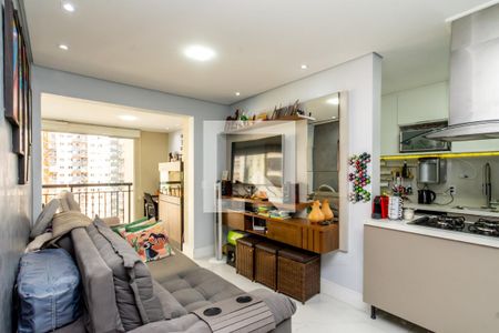 Sala de apartamento para alugar com 2 quartos, 68m² em Picanço, Guarulhos