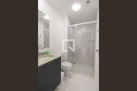 Banheiro de apartamento para alugar com 1 quarto, 26m² em Belenzinho, São Paulo