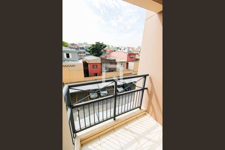 Varanda da Sala de apartamento para alugar com 3 quartos, 60m² em Jardim Stella, Santo André