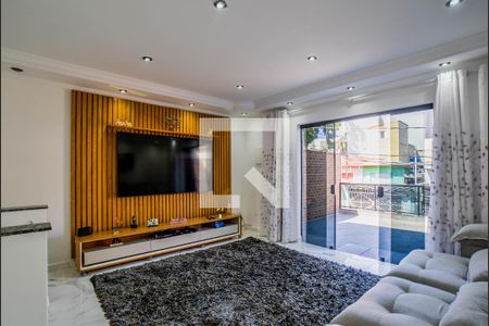 Sala 2 de casa à venda com 4 quartos, 342m² em Jardim das Maravilhas, Santo André