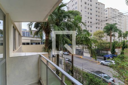 Varanda da Sala de apartamento para alugar com 3 quartos, 98m² em Campo Belo, São Paulo