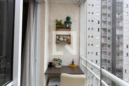 Varanda da Sala de apartamento à venda com 3 quartos, 63m² em Jardim América da Penha, São Paulo