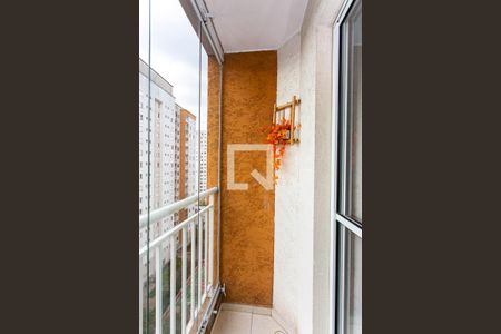 Varanda da Sala de apartamento à venda com 3 quartos, 63m² em Jardim América da Penha, São Paulo