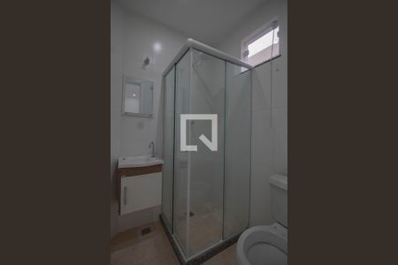 Banheiro da Suíte de apartamento para alugar com 1 quarto, 38m² em Taquara, Rio de Janeiro