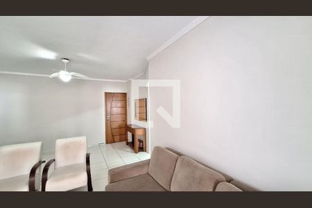 Sala de apartamento para alugar com 2 quartos, 80m² em Aviação, Praia Grande