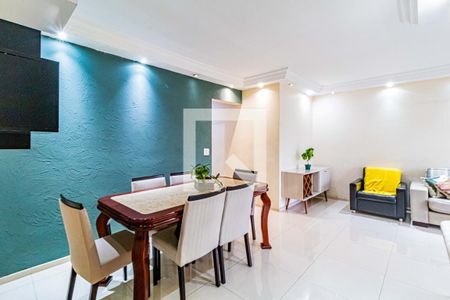 Sala de apartamento à venda com 3 quartos, 98m² em Vila Indiana, São Paulo