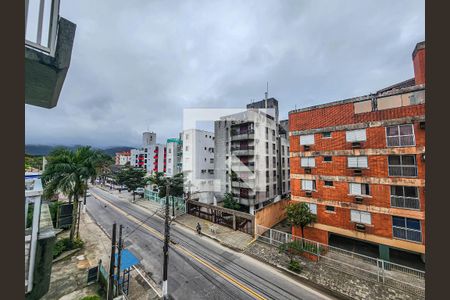 Vista da Sacada de apartamento para alugar com 1 quarto, 49m² em Parque Enseada, Guarujá