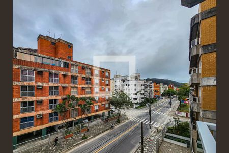 Vista da Sacada de apartamento para alugar com 1 quarto, 49m² em Parque Enseada, Guarujá