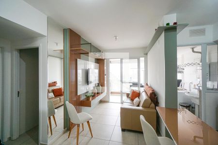 Sala de apartamento para alugar com 1 quarto, 50m² em Vila Gomes Cardim, São Paulo