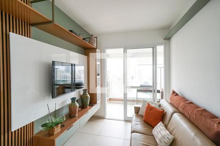 Sala de apartamento para alugar com 1 quarto, 50m² em Vila Gomes Cardim, São Paulo