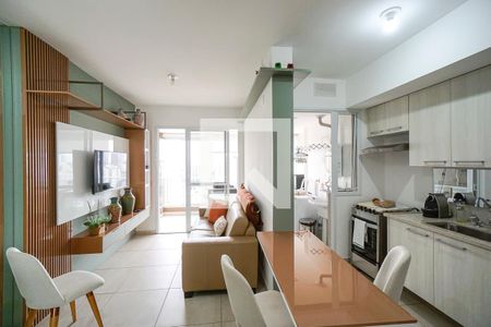 Sala de apartamento para alugar com 1 quarto, 50m² em Vila Gomes Cardim, São Paulo