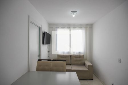 Sala de apartamento para alugar com 2 quartos, 36m² em Paraisópolis, São Paulo