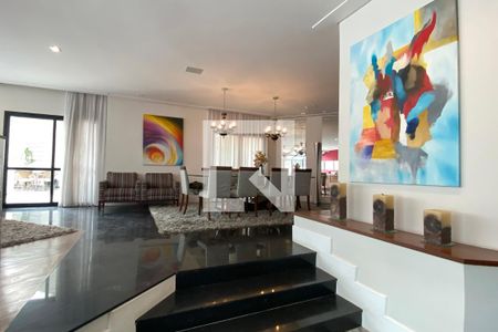 Sala de casa de condomínio à venda com 4 quartos, 3500m² em Alphaville, Santana de Parnaíba