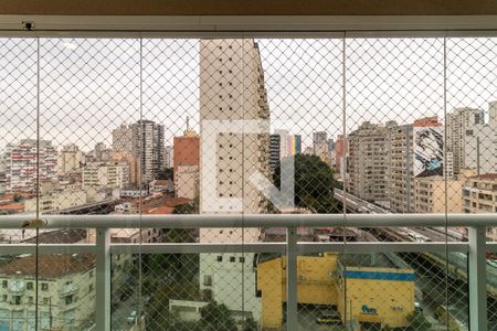 Vista da Varanda de kitnet/studio à venda com 1 quarto, 33m² em Barra Funda, São Paulo
