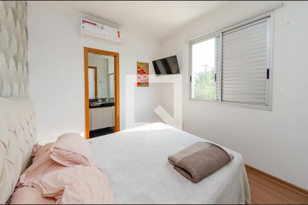 Suíte de apartamento à venda com 2 quartos, 70m² em Nova Granada, Belo Horizonte