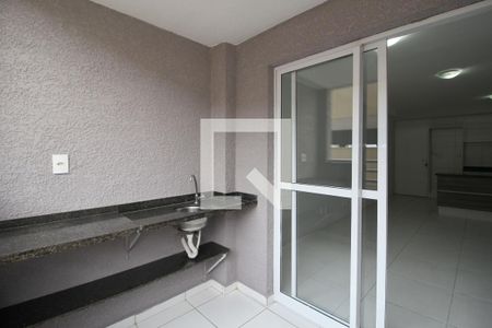 Varanda gourmet de apartamento para alugar com 3 quartos, 69m² em Parque Bela Vista, Votorantim