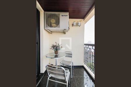 Varanda da Sala de apartamento à venda com 3 quartos, 74m² em Água Rasa, São Paulo