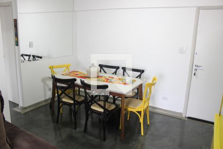 Sala de apartamento para alugar com 1 quarto, 60m² em Centro, São Vicente