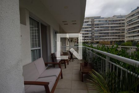 Varanda de apartamento à venda com 3 quartos, 129m² em Recreio dos Bandeirantes, Rio de Janeiro