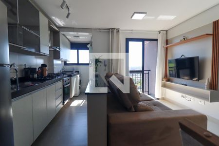 Sala de apartamento para alugar com 3 quartos, 70m² em São Domingos, Curitiba