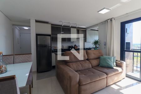 Sala de apartamento para alugar com 3 quartos, 70m² em São Domingos, Curitiba