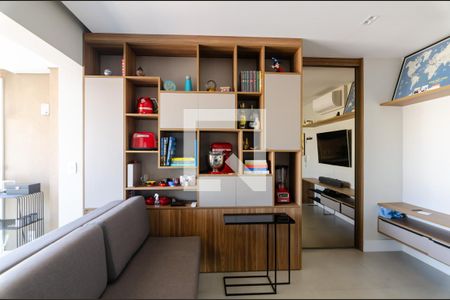 Sala de kitnet/studio à venda com 1 quarto, 41m² em Cidade Monções, São Paulo