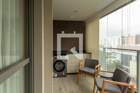 Varanda de apartamento para alugar com 1 quarto, 65m² em Indianópolis, São Paulo