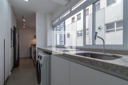 Cozinha de apartamento à venda com 2 quartos, 76m² em Cerqueira César, São Paulo
