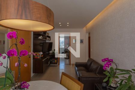 Sala de apartamento à venda com 3 quartos, 95m² em Horto Florestal, Belo Horizonte