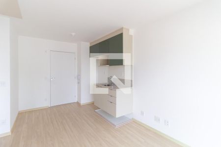 Sala - Cozinha  de kitnet/studio para alugar com 1 quarto, 34m² em Vila Mariana, São Paulo