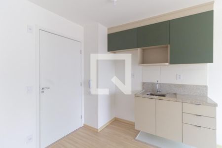 Sala - Cozinha  de kitnet/studio para alugar com 1 quarto, 34m² em Vila Mariana, São Paulo