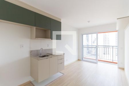 Sala - Cozinha  de kitnet/studio para alugar com 1 quarto, 34m² em Vila Mariana, São Paulo