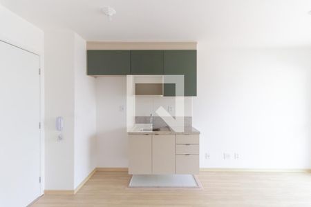 Sala - Cozinha  de kitnet/studio para alugar com 1 quarto, 34m² em Vila Mariana, São Paulo